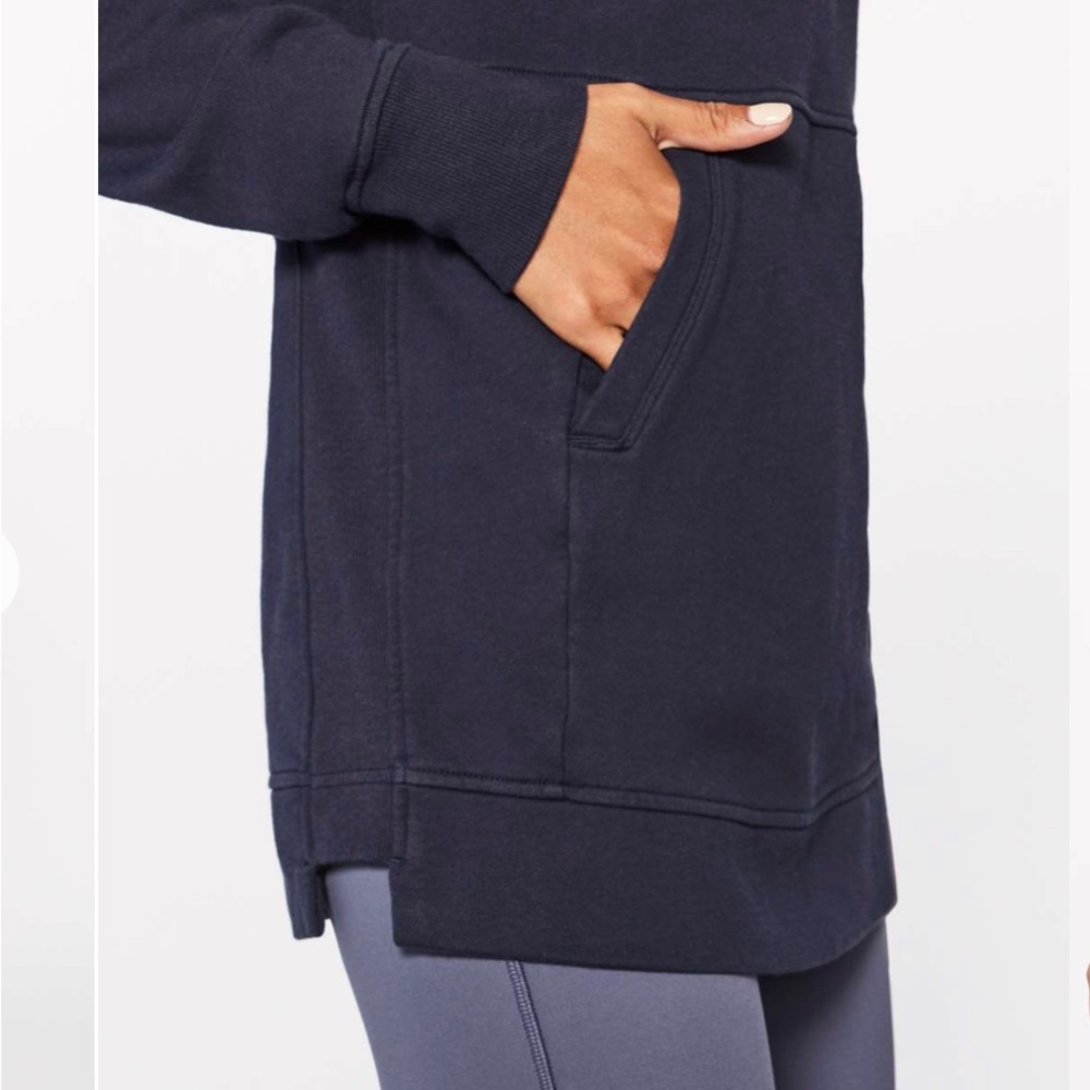 Nwt New Lululemon Press Pause Pullover Midnight N… - image 5